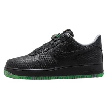 Imagem de Nike Tênis masculino Air Force 1 '07 PRM, Preto, preto, cinza fumê, 14.5 Women/13 Men