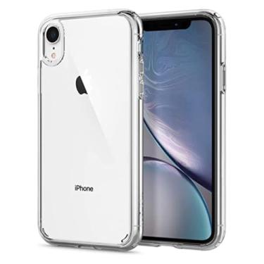 Imagem de Capa Capinha Clear Case Space X Rígida Anti Amarelamento Resistente Para iPhone (iPhone XR)