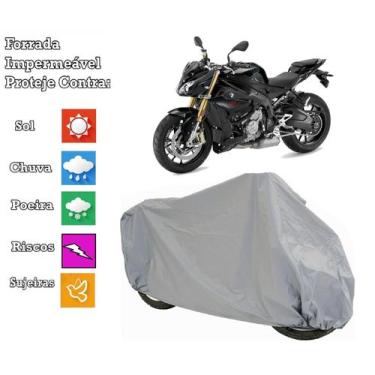 Imagem de Capa Cobrir Moto Bmw S1000R 100 % Impermeável E 100% Forrada - Bezzter