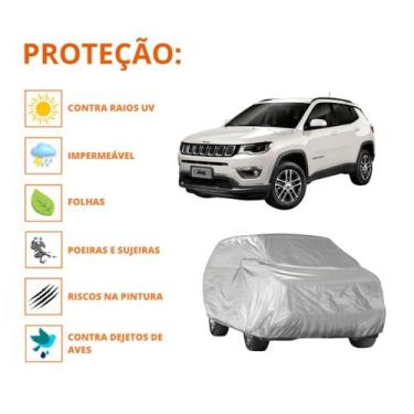 Imagem de Capa Cobrir Carro Jeep Compass Protege Qualidade Impermeável - Mosaner