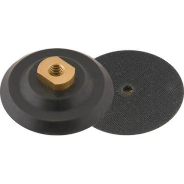 Imagem de Disco de borracha 4" rosca m14 para politriz - Vonder