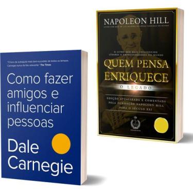 Imagem de Kit Quem Pensa Enriquece, O Legado - Napoleon Hill + Como Fazer Amigos