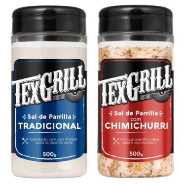 Imagem de Kit de Tempero de Churrasco Sal de Parilla Tradicional + Sal Parilla C