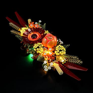 Imagem de Vaodest LED Light for Lego Icons Dried Flower Centerpiece 10314 Model,Design and Configuration Compatible with Model 10314 (LED Light Only, Not Building Block Kit)
