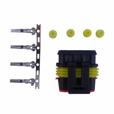 Imagem de Conector 4 Vias ETE6734 Atuador Marcha Lenta - Cód.6003 - Rainha