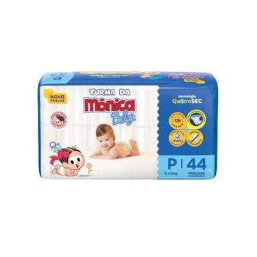 Imagem de Fralda turma da mônica Baby pacote econômico com 44 unid