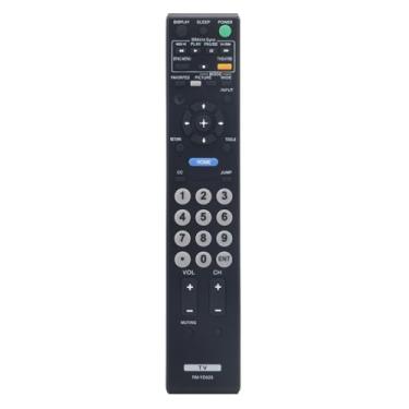 Imagem de Controle remoto substituído RM-YD025 adequado para Sony Bravia TV KDL-19M4000/B KDL-22L4000 KDL-46S504 KDL-46S5100 KDL-46V5100 KDL-46VE5 KDL-46VL150 KDL-52S5100 KDL-52V5100 KDL-52V511100 00 KDL-5 2VE5