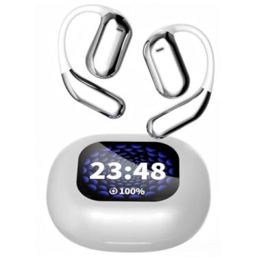 Imagem de Fones de ouvido de tradução de IA sem fio de alta precisão - Tradutor em tempo real de 144 idiomas com tela LCD sensível ao toque, ideal para viagens, negócios e escritório, compatível com Android