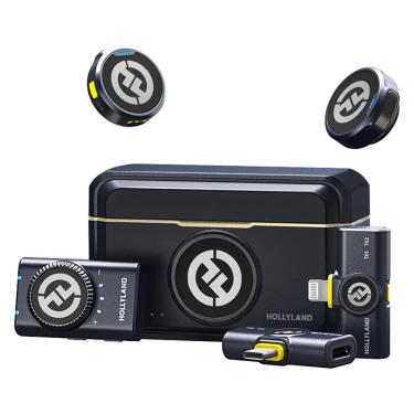 Imagem de Microfone Sem Fio Hollyland Lark M2 Duo - Versão Combo