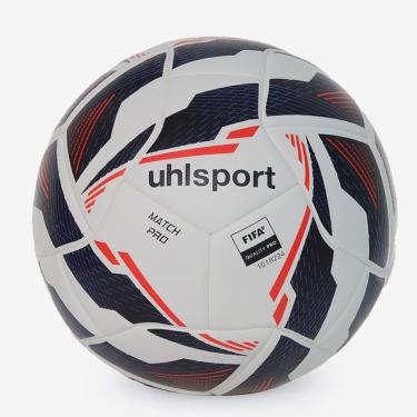 Imagem de Bola de Futebol Campo Uhlsport Match Pro Oficial Brasileirão Preto/Vermelho Tamanho 5