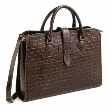 Imagem de Pasta / Bolsa Executiva Em Couro Para Notebook 15.6 Olívia Viccina, Ma