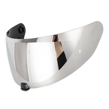 Imagem de aqxreight Substituição de Lente de Capacete Visor de Capacete de Capacete para I70 Com Várias Cores Blocos de Arranhões de Chuva de (Revestido de prata)