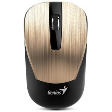 Imagem de Genius Mouse NX-7015V2 Dourado 1600DPI FIL2.4GHz USB PC/Mac ótico