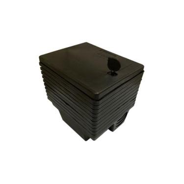 Imagem de Kit 15 Porta Iscas Com Chave Proteção Para Crianças e Animais - Global