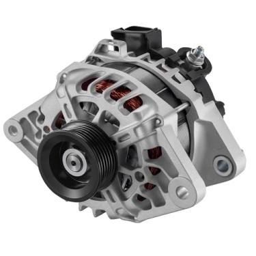 Imagem de SYKRSS Alternador 11471 compatível com Kia Soul 2010 2011 1,6L L4, 12V 90Amp Substituição # 37300-2B101 373002-B400 2655447 2608339 373002B101