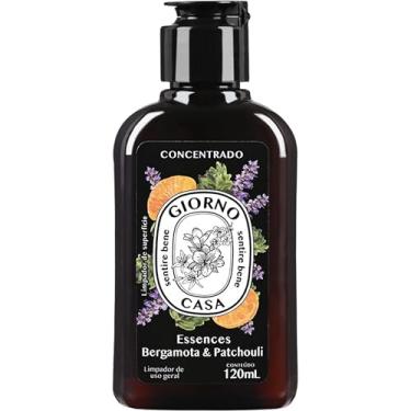 Imagem de Giorno Casa Limpador Concentrado De Superfície Perfumador Bergamota E Patchouli 120 Ml Marrom