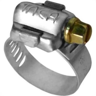 Imagem de Abracadeira Rosca Sem Fim Inca 09Mm 1/2 X5/8 100 Pecas