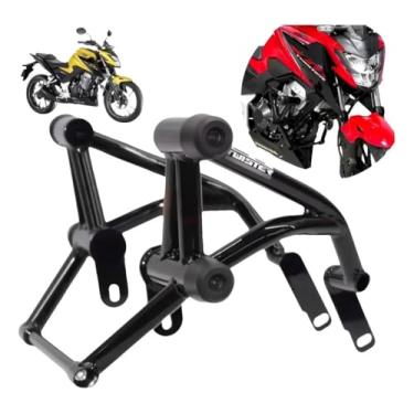 Imagem de Protetor de Carenagem Stunt Race para Honda CB300 CB300F Twister Street Cage Aço Carbono Proteção Motor Tanque Pedais Farol Slider Mata Cachorro