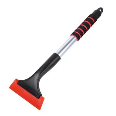 Imagem de Hovom Raspador de gelo para janela de para-brisa de carro, raspador de neve de gelo de silicone sem arranhões para carros, caminhões, ferramenta de remoção de neve de gelo com aderência ergonômica de