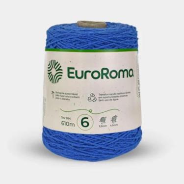 Imagem de Euroroma colorido 06 fios cor 903 azul royal unidade - EUROFIOS