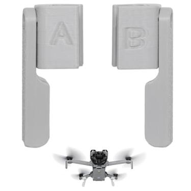 Imagem de Trem de pouso dobrável para acessório de drone Mini 5 Pro - pernas de extensão de altura, ultraleve, proteção contra colisões, elevação de 10 mm, fácil instalação