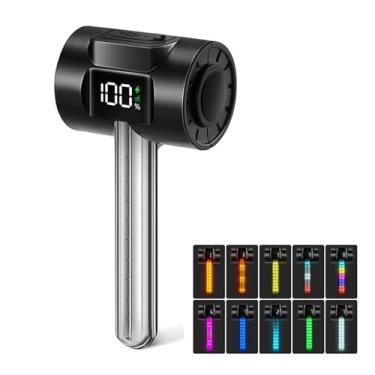 Imagem de Vroomoto Luzes de Bicicleta para Condução Noturna, Sensor Inteligente de Navegação, Luz Traseira de Bicicleta Com Bateria de Longa Duração e Suportes de Montagem Duplos (Edição Inteligente Colorida)