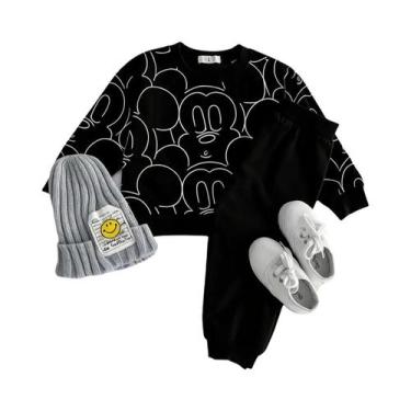 Imagem de Conjunto De Roupa De Fantasia Do Mickey Para Crianças De 0 a 3 Anos, C