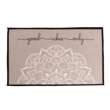 Imagem de Tapete De Entrada Mandala 75x45cm - Uzoo Tapete Entrada 75x45cm Mandala