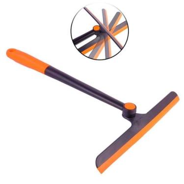 Imagem de Rodo Limpa Vidros 34cm Giratório 360 borracha plastico - TOP RIO
