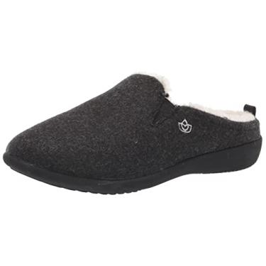 Imagem de Spenco Pantufa feminina Dundee, Preto, 9 Wide