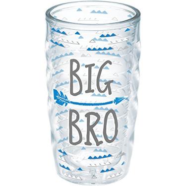 Imagem de Tervis Copo térmico de parede dupla Big Bro Made in USA, 283 g ondulado – sem tampa, transparente