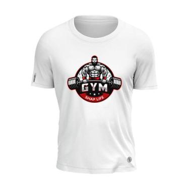 Imagem de Camiseta Bodybuilder Fisiculturista Gym Shap Life Forte Strong