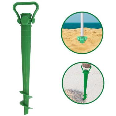 Imagem de Suporte Guarda Sol Praia Porta Vara Pesca Furador Saca Areia 38 cm Imp