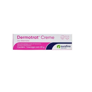 Imagem de Dermotrat Creme Cães Gatos 20g - Ourofino