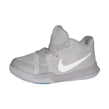 Imagem de Tênis de basquete infantil Kyrie 3 da Nike (marfim/cinza pálido-claro,, Ivory/Pale Grey-light Bone, 11.5