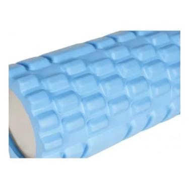 Imagem de Rolo de Massagem para Liberação Miofascial | Foam Roller para Yoga, Pilates, Cross, Fisioterapia e Recuperação Pós-Treino | Alívio Muscular e Soltura