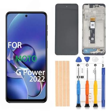 Imagem de Pishzeo Digitalizador LCD original de 6,5 polegadas para Motorola G Power 2022 Tela de substituição XT2165 XT2165-5 XT2165DL XT2165-3 Touch Display, conjunto de digitalizador Full HD (Mt-G Power 2022