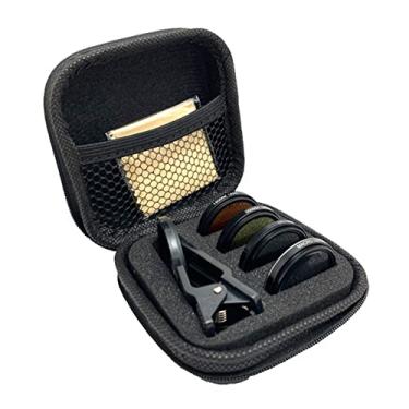 Imagem de Haoyull Lente de aquário aquários filtro de lente de câmera de telefone 4 em 1 lente macro filtro de lente amarela fotografia de aquário