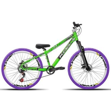 Imagem de Bicicleta aro 26 KOG Freeride, Verde 1