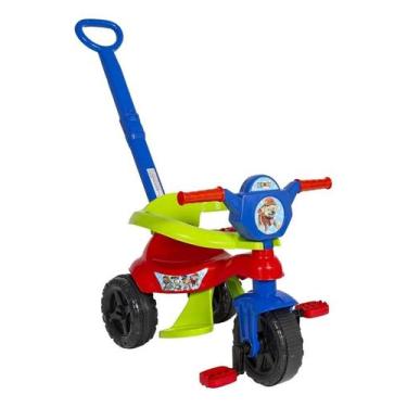 Imagem de Triciclo Motoca Kemotoca Kendy Baby Dog Suporta 16kg Com Emp