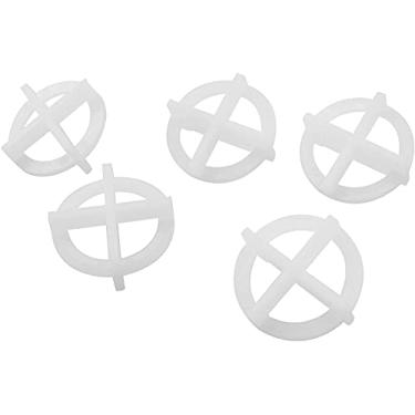 Imagem de Longdex Espaçador de azulejos, 100 peças, 1/16 polegada/2 mm, espaçadores de azulejo cruzado branco removíveis