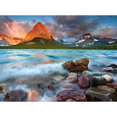 Imagem de Buffalo Games - Glacier Sunrise - Quebra-cabeça de 1000 peças