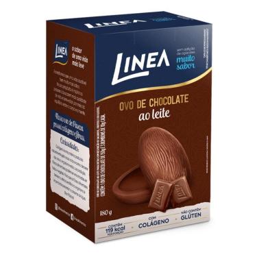 Imagem de Ovo De Páscoa, 180G, Chocolate Ao Leite, Sem Açúcar, Linea