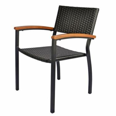 Imagem de Poltrona Luanda Fibra Sintética - Lux Móveis