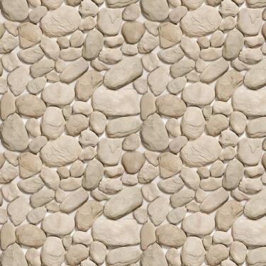 Imagem de Papel De Parede Pedras Claras Adesivo Sala Quarto Casal