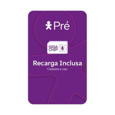 Imagem de Chip Vivo Pré Pago  Giga Chip com Recarga Inclusa