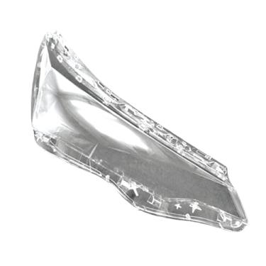 Imagem de Tampa da lente do farol compatível com Toyota Corolla 2017 2018 Abajur transparente lente do farol tampa da lâmpada concha de vidro borda preta(High Right)