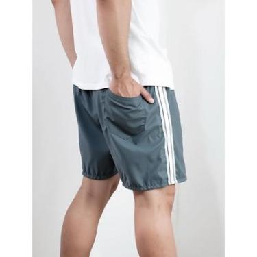 Imagem de Shorts Tactel Masculino Treino Academia Bolso Traseiro-Masculino
