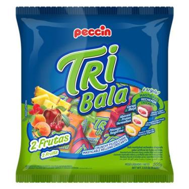 Imagem de Balas sortidas azul e vermelha - Peccin