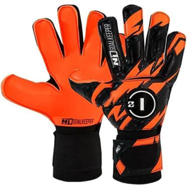 Imagem de Luva de Goleiro Iniciante N1 Starter - N1 Goalkeeper, Laranja, 10